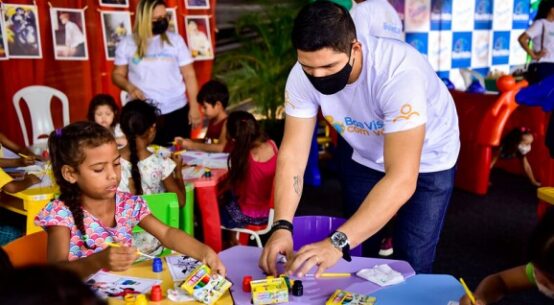 Boa Vista com Você: Ação da prefeitura levou atividades lúdicas e educativas às famílias do Pedra Pintada e Said Salomão