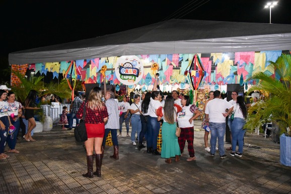 Barraca temática da Caer incentiva preservação do meio ambiente durante o São João no Parque Anauá