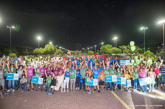 Apresentação das delegações marca abertura da 7ª edição Jogos dos Servidores