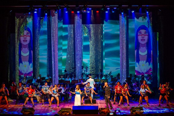 Ciclo das Quintas: espetáculo “Amazônia”, no Teatro Municipal, exalta sonoridade e diversidade cultural da região