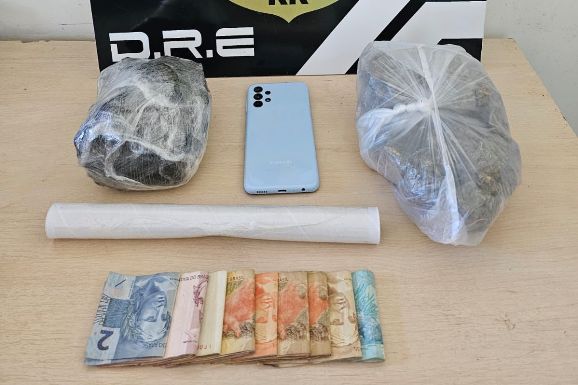 Dupla é presa pela PCRR por tráfico de drogas no Jardim Equatorial