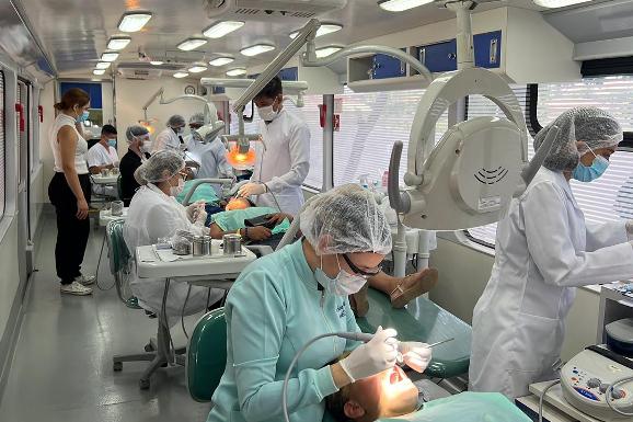 Saúde Itinerante: programa realiza atendimentos para moradores da zona oeste de Boa Vista