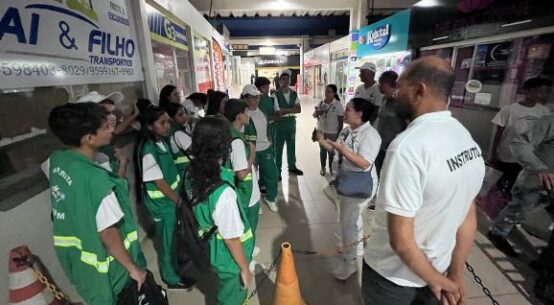Sanitarista Mirim: Aderr realiza atividade de educação sanitária na rodoviária internacional de Boa Vista