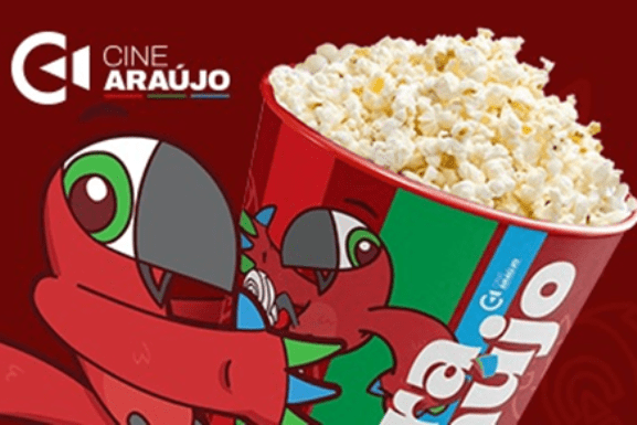 Cinema, pipoca e diversão: os filmes e combos do Cine Araújo são a grande atração das férias!
