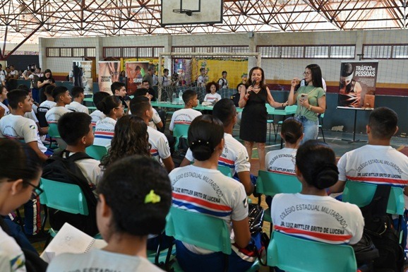 Rede de apoio: ALE-RR combate ao tráfico de pessoas com projetos de prevenção nas escolas