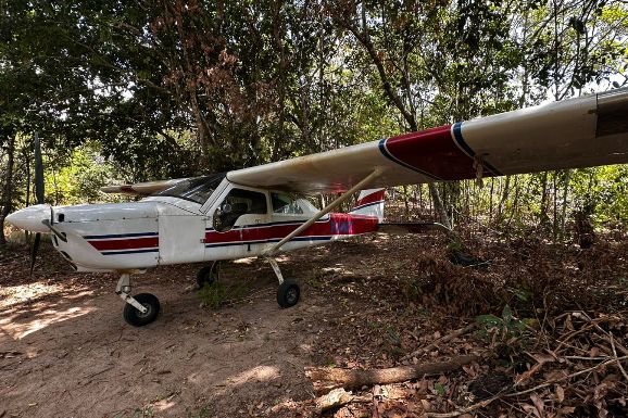 Ação integrada desativa aeronave usada no tráfico e garimpo ilegal em Roraima