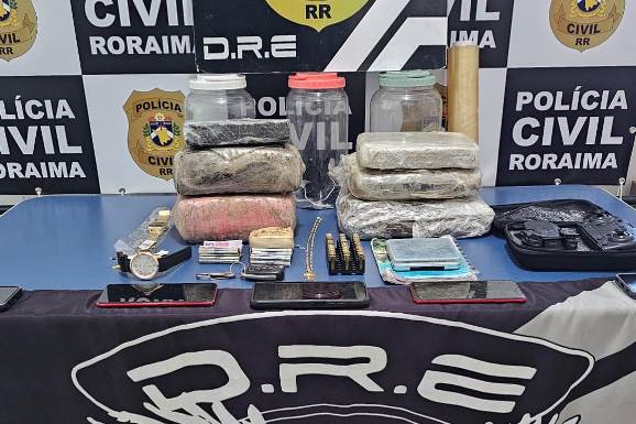 PCRR prende mulher venezuelana com seis quilos de drogas no bairro João de Barro