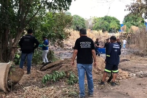 Cemitério clandestino: PCRR encerra buscas com nove corpos encontrados e amplia investigações sobre organizações criminosas