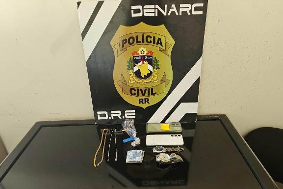 PCRR desarticula esquema de tráfico, identifica suspeito de roubo e recupera bens roubados de idosa