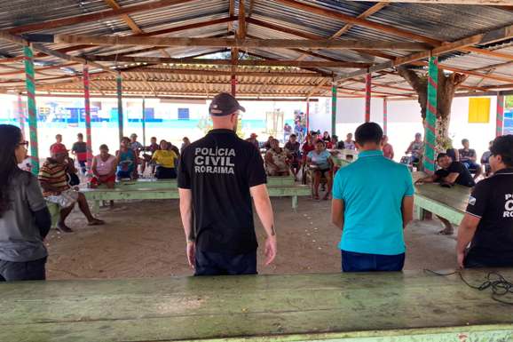 Pacaraima: PCRR promove palestra de prevenção na comunidade indígena do Contão