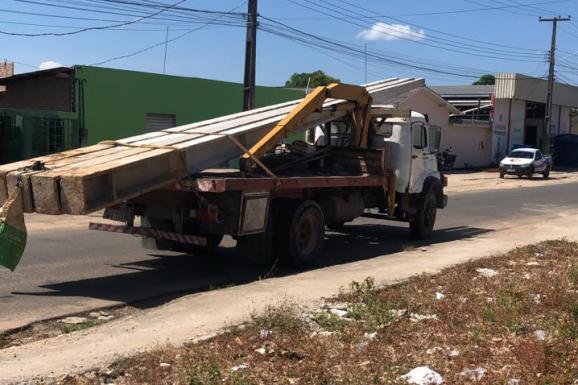 PCRR prende homem em flagrante por furto de postes de energia elétrica em Mucajaí
