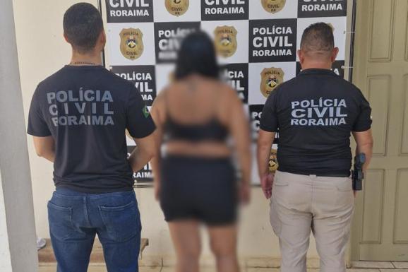 São João da Baliza: PCRR prende foragida envolvida com organização criminosa e apreende drogas em residência