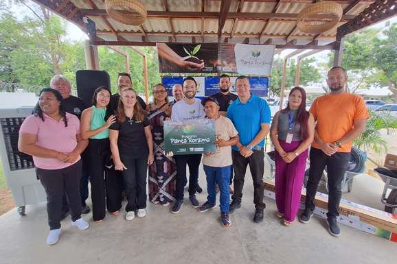 Planta Roraima: Setrabes realiza entrega de kits e ferramentas do programa