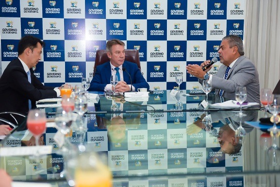 Governo de Roraima recebe embaixador do Japão para discutir parcerias e desafios sociais