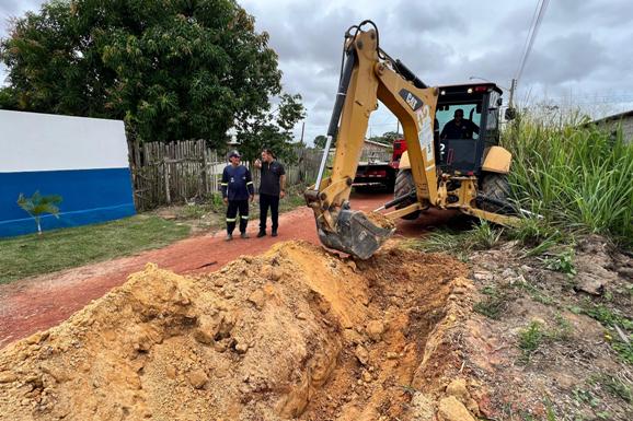 Caer amplia rede de abastecimento de água em Rorainópolis