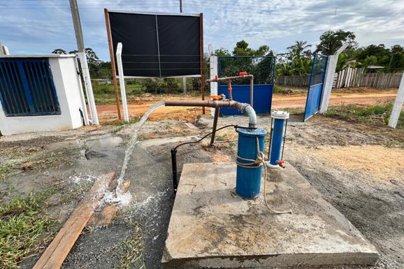 Cantá: Caer perfura poço artesiano e reforça abastecimento na vila Santa Rita