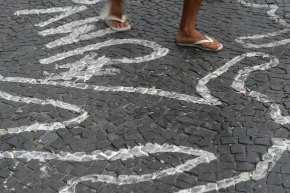 Número de mortes violentas no Brasil tem redução de 5% em 2024