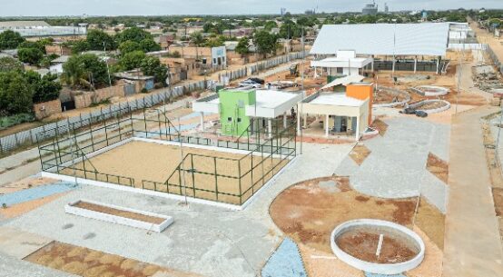 Boa Vista ganhará novos espaços de lazer com praças esportivas no Pedra Pintada e João de Barro