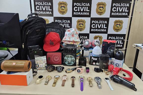 PCRR prende duas pessoas por receptação de produtos furtados e avaliados em R$ 40 mil