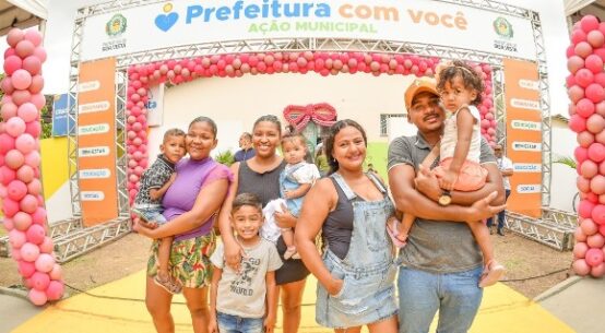 Famílias aproveitam serviços na 1ª ação Prefeitura Com Você de 2025
