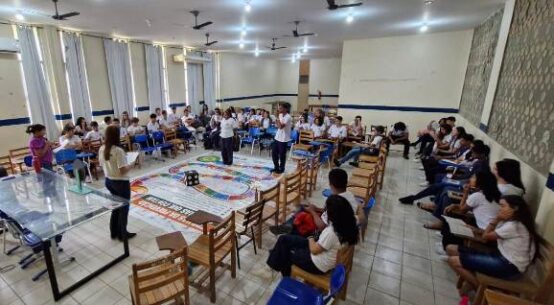 Trilhas da prevenção: projeto sensibiliza alunos da rede estadual sobre escolhas certas para a vida