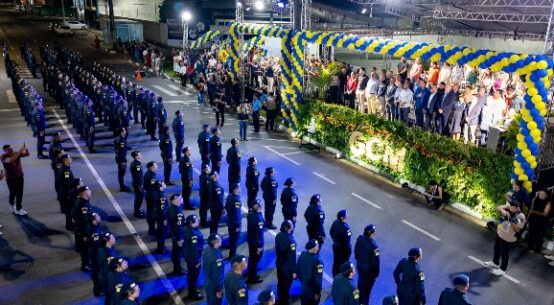 No aniversário da GCM, guardas municipais de Boa Vista celebram promoção