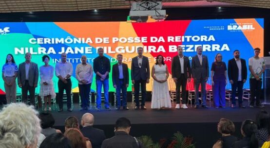 Em cerimônia de posse de reitora, ministro destaca consolidação da Rede Federal por meio de investimentos