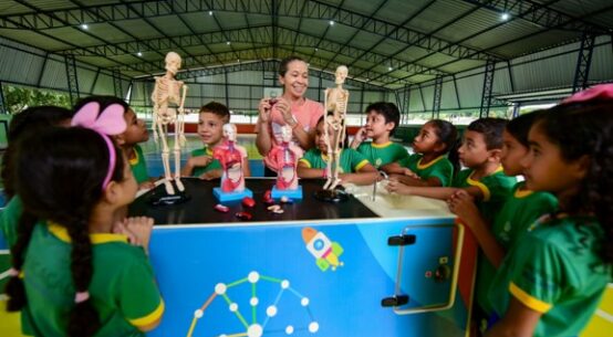 Laboratório Didático Móvel leva inovação para aulas de Educação Física na Escola Municipal Maria Teresa Maciel