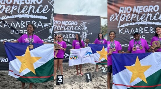 Águas Abertas: equipe do Sinpol-RR brilha no Rio Negro Challenge