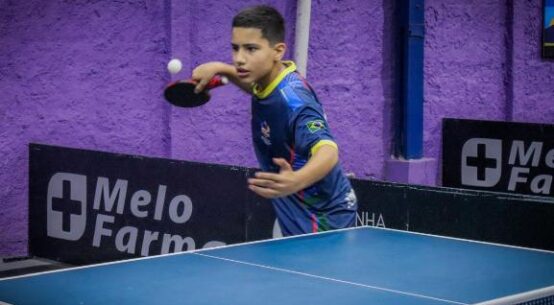 Garoto prodígio: Ythan Diego de apenas 11 anos figura como destaque no Estadual de Tênis de Mesa