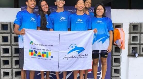 Aquática Marinho conquista 23 medalhas e quebra recordes na 1ª Etapa de Graduados de Natação em Manaus
