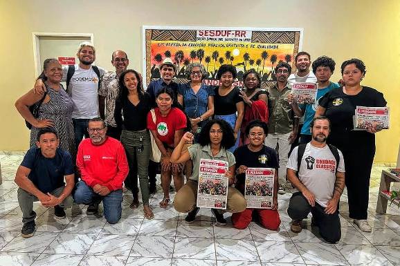 Movimentos sociais de Roraima realizam ato político e cultural em homenagem ao Dia do Trabalhador