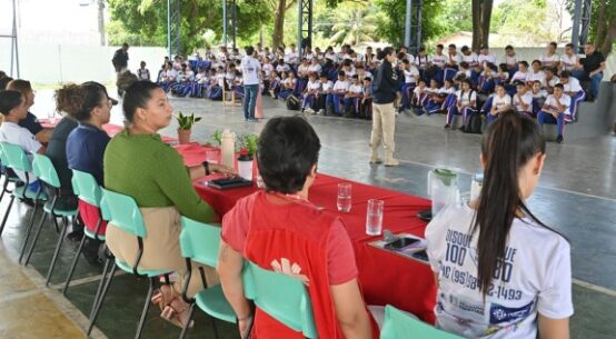 Educar é Prevenir: ALE-RR encerra semana de capacitações sobre combate ao tráfico humano em escola do bairro Sílvio Leite