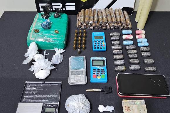 PCRR intensifica combate ao tráfico de drogas e prende dois homens em flagrante na capital