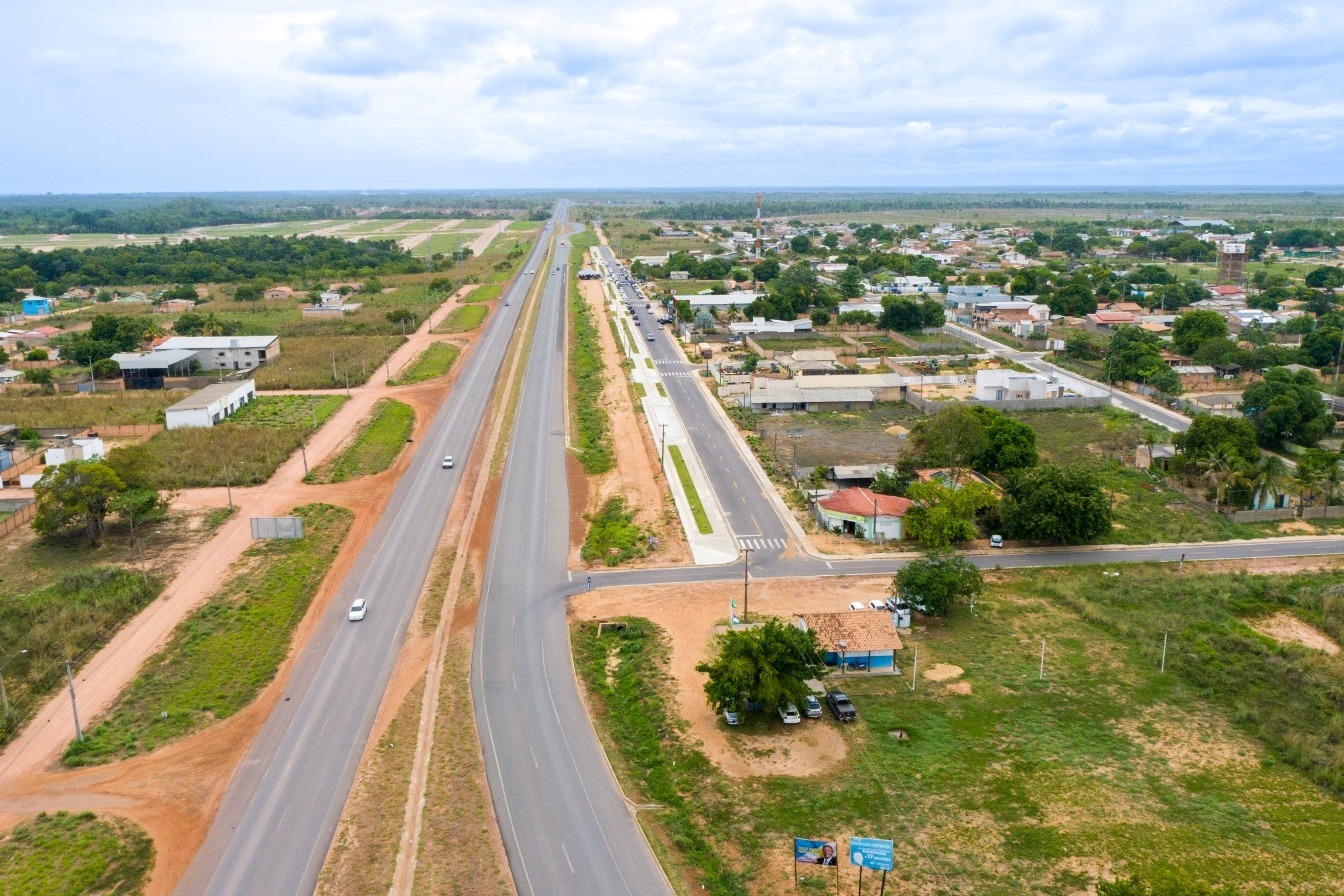 Cantá: Governo de Roraima inicia obras para iluminação de trecho urbano da BR-401