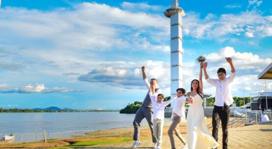 Enfim, Casados!: no maior cartão-postal de Boa Vista, casais celebram o amor em casamento coletivo