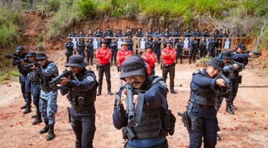Guardas Municipais de Boa Vista recebem capacitação para uso de novos armamentos
