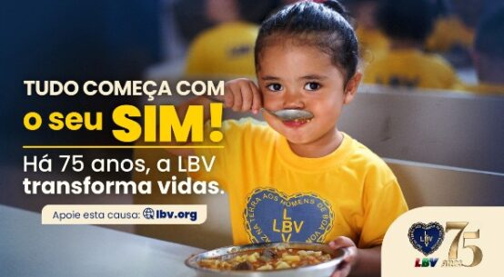 O seu SIM alimenta, aquece e transforma vidas!
