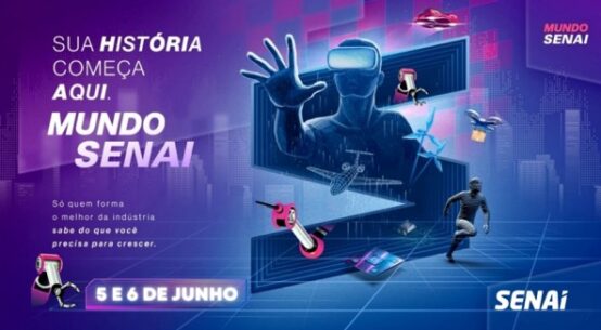 Mundo Senai 2025: evento abre as portas para educação profissional, tecnologia e inovação