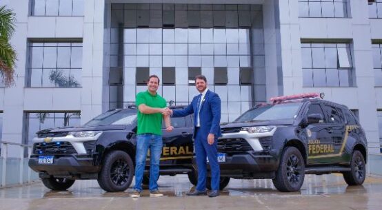 Nicoletti entrega viaturas blindadas e reforça estrutura da Polícia Federal em Roraima