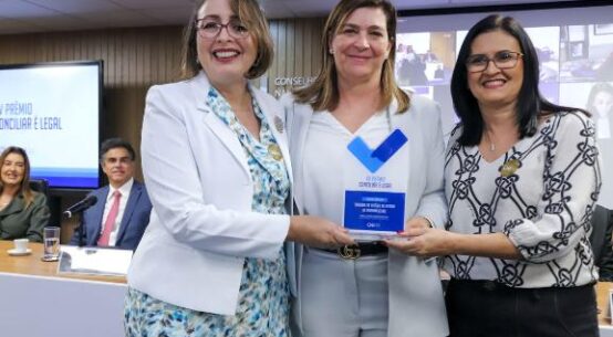 Justiça de Roraima recebe Prêmio Conciliar é Legal por liderança nacional em produtividade