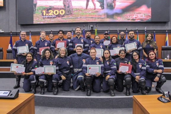 Heróis da Emergência: ALE-RR homenageia socorristas do Samu e dos Bombeiros com sessão especial