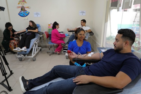 Solidariedade em Ação: ALE-RR mobiliza servidores para campanha de doação de sangue no Hemoraima
