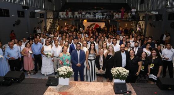 Enfim, Casados!: casamento coletivo oficializa união de 41 casais em Boa Vista