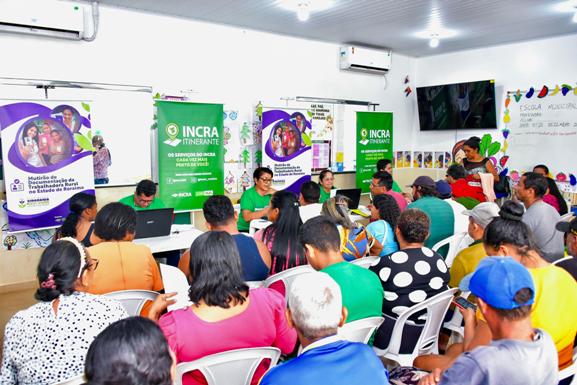 Incra realiza ação itinerante no município de Rorainópolis