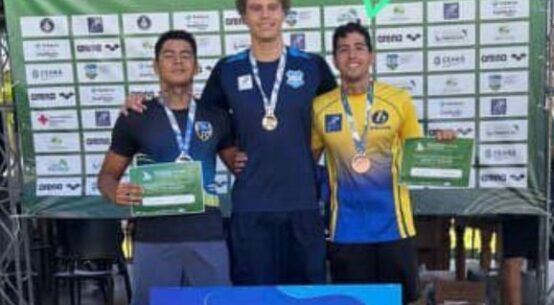 Águas Abertas: Joan Peñaloza é vice-campeão Sulamericano e Brasileiro em Fortaleza-CE