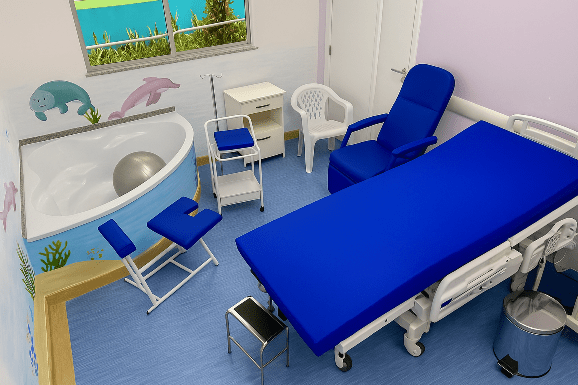 Maternidade entrega suítes humanizadas no Centro de Parto Normal