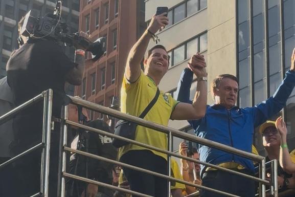 Justiça já!: Nicoletti representa a direita de Roraima na Avenida Paulista