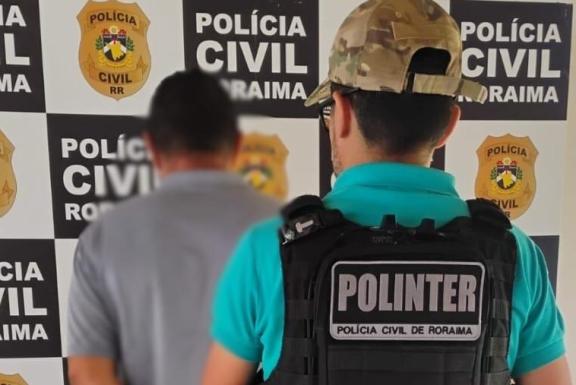 Professor é preso por descumprir medida protetiva e invadir casa da ex-companheira em Boa Vista