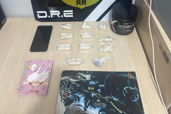 Venezuelana é presa por tráfico de drogas em operação da PCRR em Boa Vista